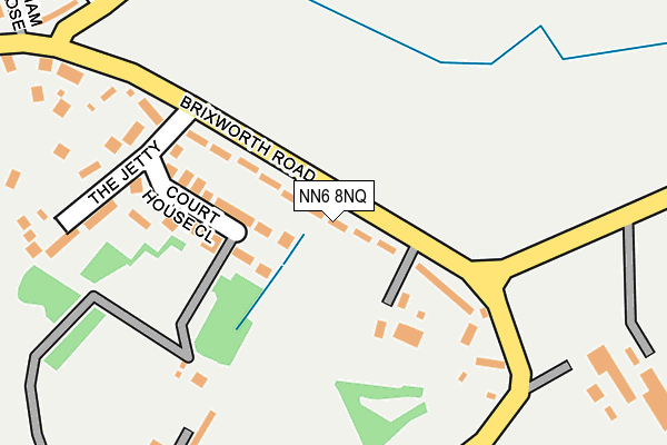 NN6 8NQ map - OS OpenMap – Local (Ordnance Survey)