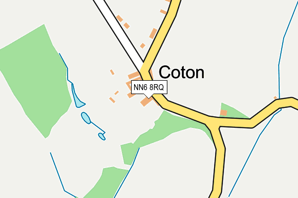 NN6 8RQ map - OS OpenMap – Local (Ordnance Survey)