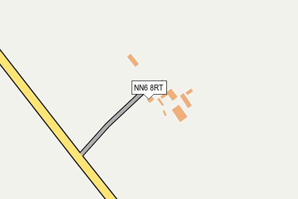 NN6 8RT map - OS OpenMap – Local (Ordnance Survey)