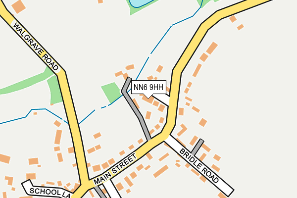 NN6 9HH map - OS OpenMap – Local (Ordnance Survey)