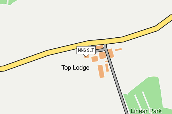 NN6 9LT map - OS OpenMap – Local (Ordnance Survey)