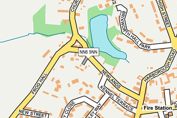 NN6 9NN map - OS OpenMap – Local (Ordnance Survey)