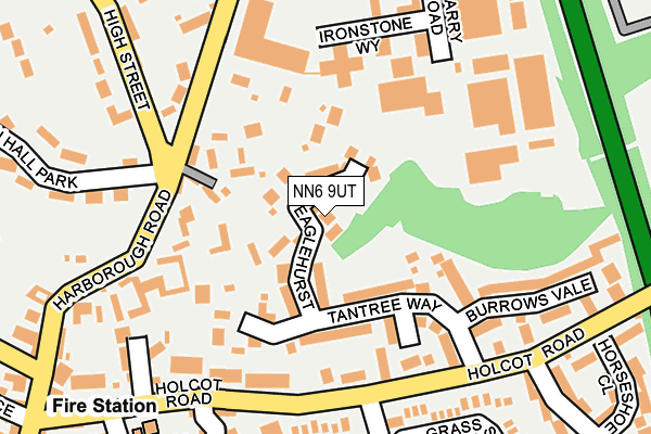 NN6 9UT map - OS OpenMap – Local (Ordnance Survey)