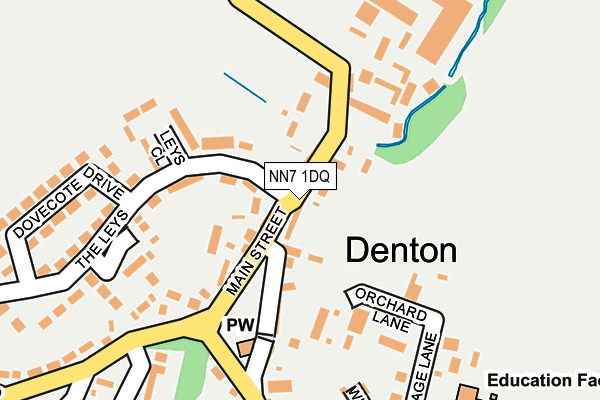 Map of DENTON COMPUTER CONSULTANTS LTD. at local scale