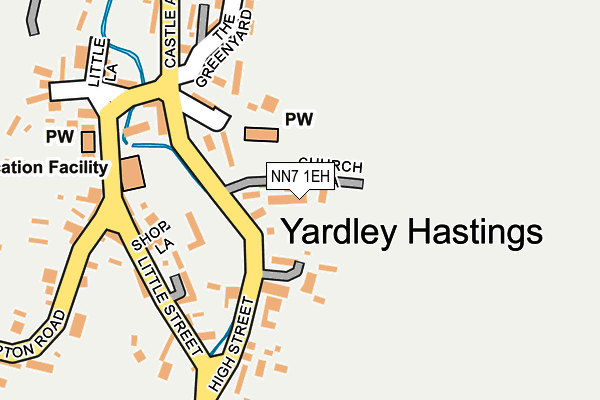 NN7 1EH map - OS OpenMap – Local (Ordnance Survey)