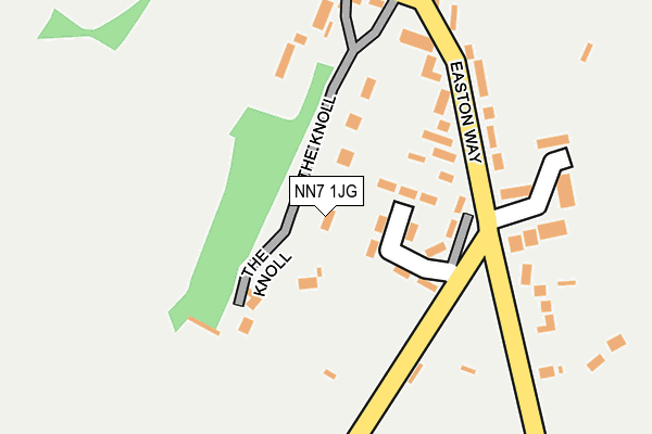 NN7 1JG map - OS OpenMap – Local (Ordnance Survey)