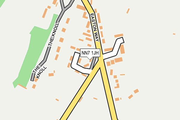 NN7 1JH map - OS OpenMap – Local (Ordnance Survey)