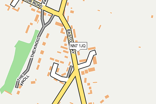 NN7 1JQ map - OS OpenMap – Local (Ordnance Survey)
