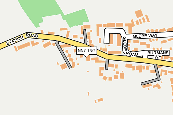 NN7 1NG map - OS OpenMap – Local (Ordnance Survey)