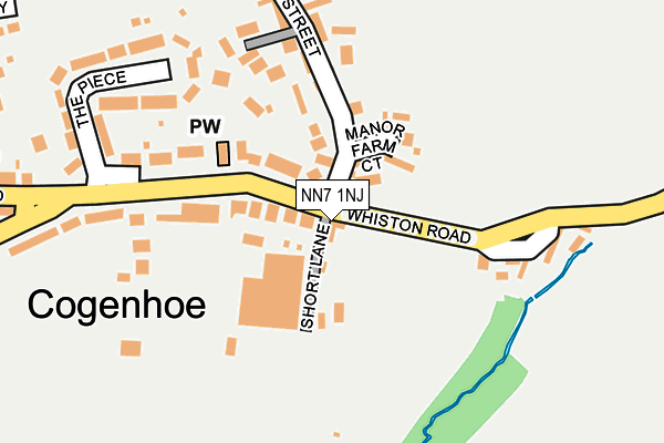 NN7 1NJ map - OS OpenMap – Local (Ordnance Survey)