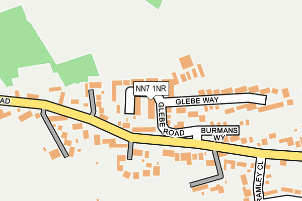 NN7 1NR map - OS OpenMap – Local (Ordnance Survey)