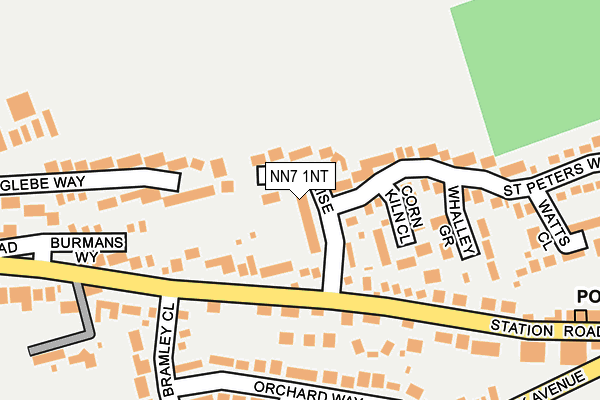 NN7 1NT map - OS OpenMap – Local (Ordnance Survey)