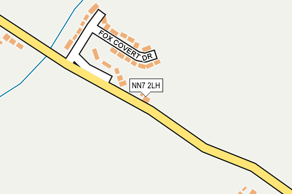NN7 2LH map - OS OpenMap – Local (Ordnance Survey)