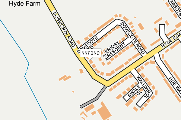 NN7 2ND map - OS OpenMap – Local (Ordnance Survey)