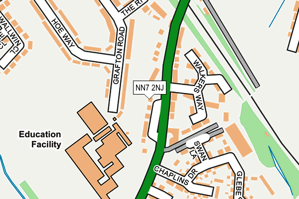 NN7 2NJ map - OS OpenMap – Local (Ordnance Survey)