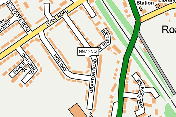 NN7 2NQ map - OS OpenMap – Local (Ordnance Survey)