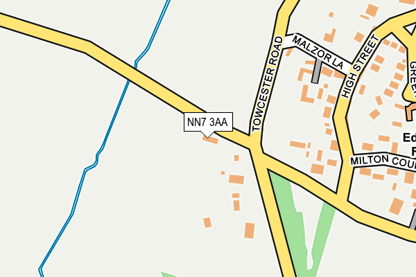 NN7 3AA map - OS OpenMap – Local (Ordnance Survey)