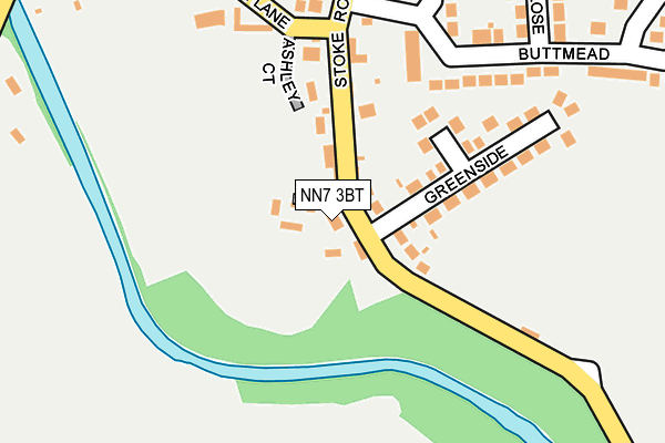 NN7 3BT map - OS OpenMap – Local (Ordnance Survey)