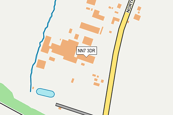 NN7 3DR map - OS OpenMap – Local (Ordnance Survey)