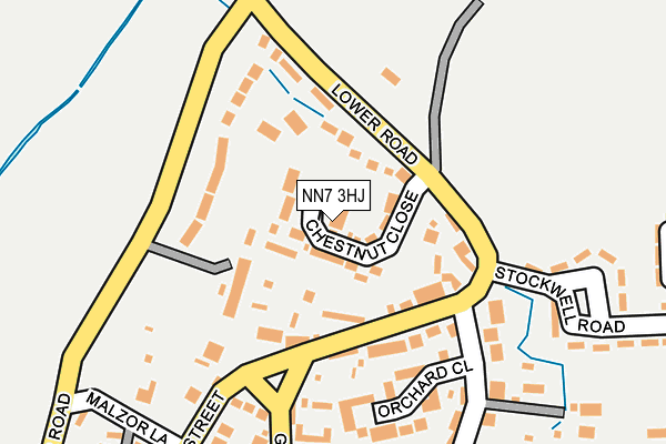NN7 3HJ map - OS OpenMap – Local (Ordnance Survey)