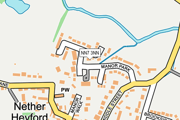 NN7 3NN map - OS OpenMap – Local (Ordnance Survey)