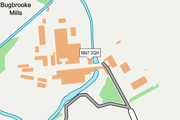 NN7 3QH map - OS OpenMap – Local (Ordnance Survey)