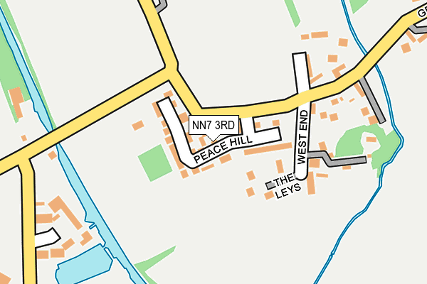 NN7 3RD map - OS OpenMap – Local (Ordnance Survey)
