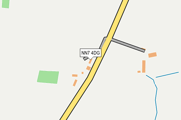 NN7 4DG map - OS OpenMap – Local (Ordnance Survey)
