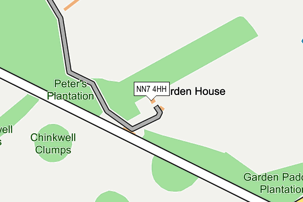 NN7 4HH map - OS OpenMap – Local (Ordnance Survey)