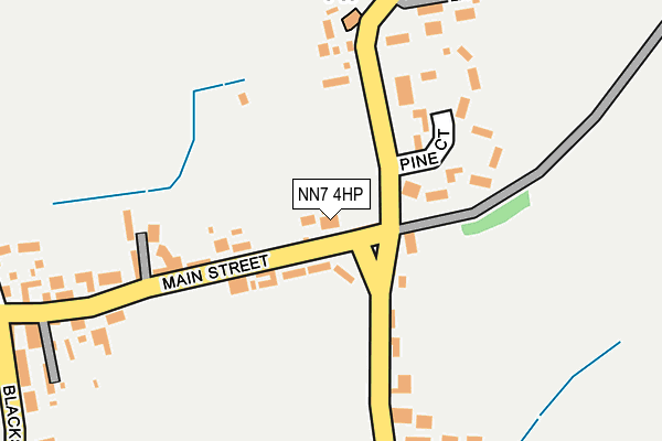 NN7 4HP map - OS OpenMap – Local (Ordnance Survey)