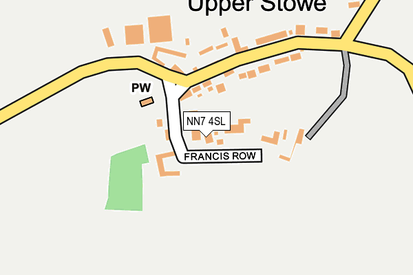NN7 4SL map - OS OpenMap – Local (Ordnance Survey)