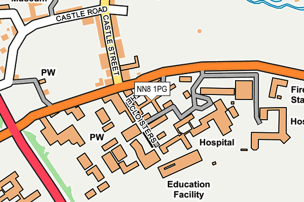 Map of SILVERSAGE LTD at local scale