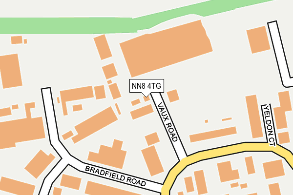 NN8 4TG map - OS OpenMap – Local (Ordnance Survey)