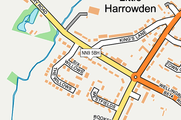 Map of MAGFIX LTD at local scale