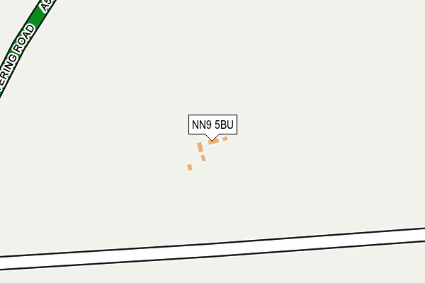 NN9 5BU map - OS OpenMap – Local (Ordnance Survey)