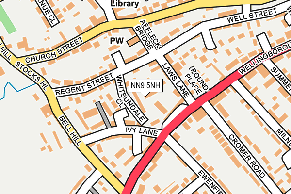 NN9 5NH map - OS OpenMap – Local (Ordnance Survey)