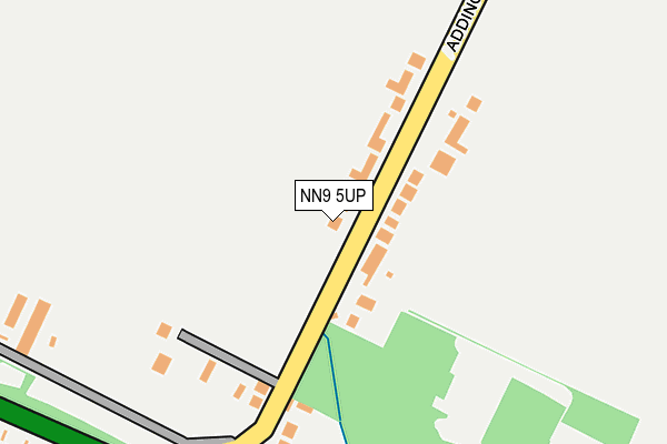 NN9 5UP map - OS OpenMap – Local (Ordnance Survey)