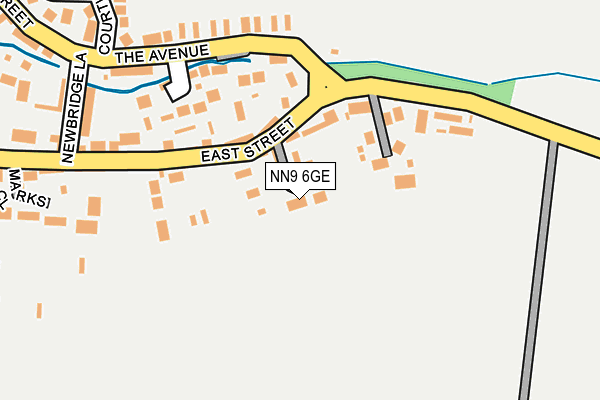 NN9 6GE map - OS OpenMap – Local (Ordnance Survey)