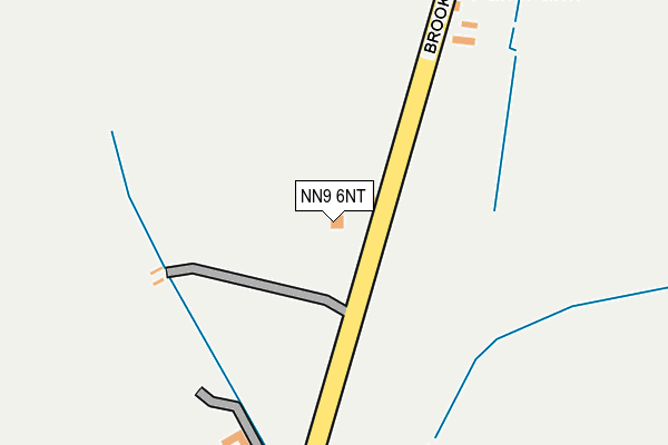 NN9 6NT map - OS OpenMap – Local (Ordnance Survey)