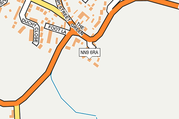 NN9 6RA map - OS OpenMap – Local (Ordnance Survey)