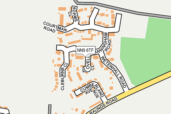 Map of OVOL LTD at local scale