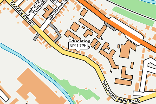 NP11 7PH map - OS OpenMap – Local (Ordnance Survey)