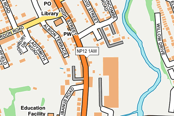 Map of CARDIFF MUSIC SCHOOL LIMITED at local scale