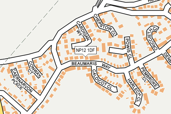 Map of WEDDINGANDPARTYDECO LTD at local scale