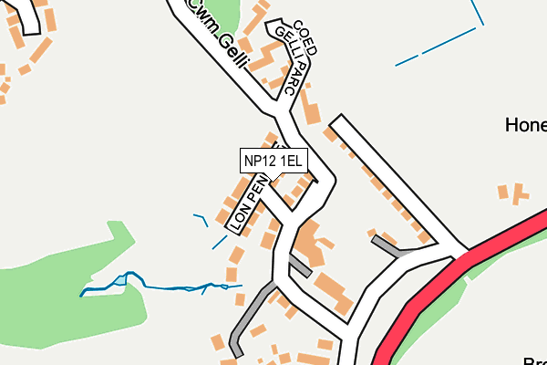 Map of VALLINI LIMITED at local scale