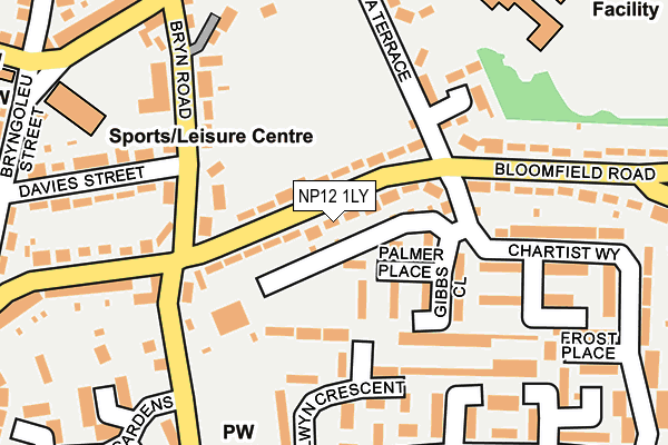 Map of DW FUNERAL SUPPORT SERVICES LIMITED at local scale