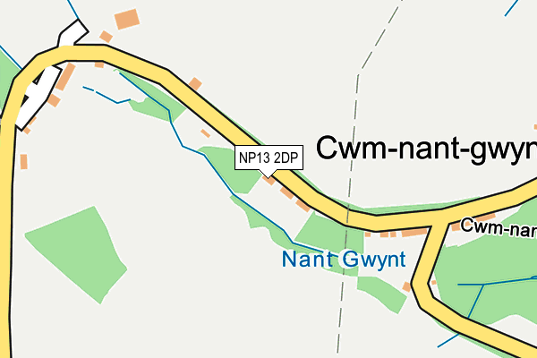 NP13 2DP map - OS OpenMap – Local (Ordnance Survey)