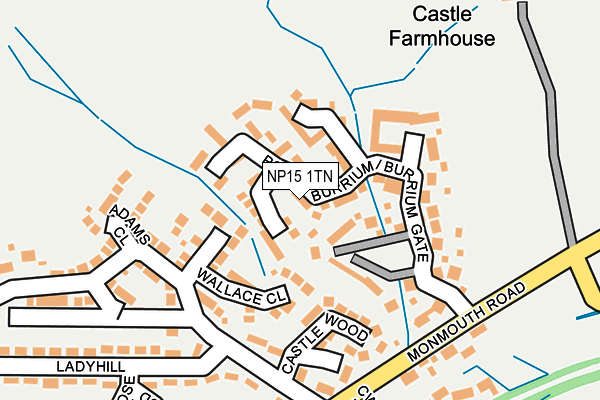 Map of PALEOLITHIC CALABASH LIMITED at local scale