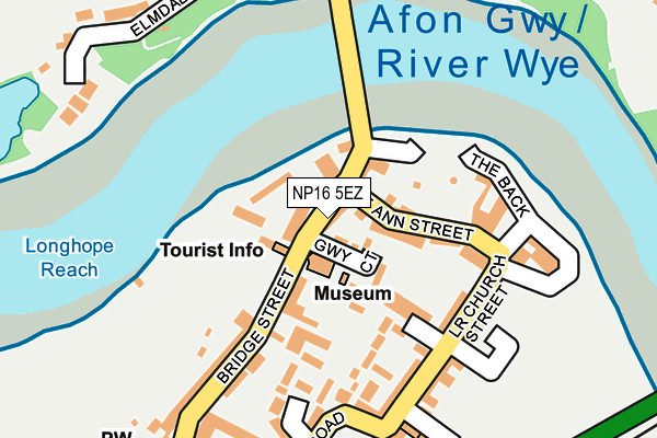 Map of CASTLE VIEW CHEPSTOW LIMITED at local scale