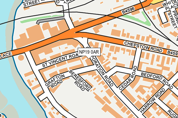 Map of MILL PARADE PROPERTIES LIMITED at local scale